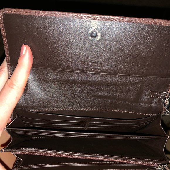 Sriracha Moda Crocodile Wallet NEVER USED - Picture 7 of 7